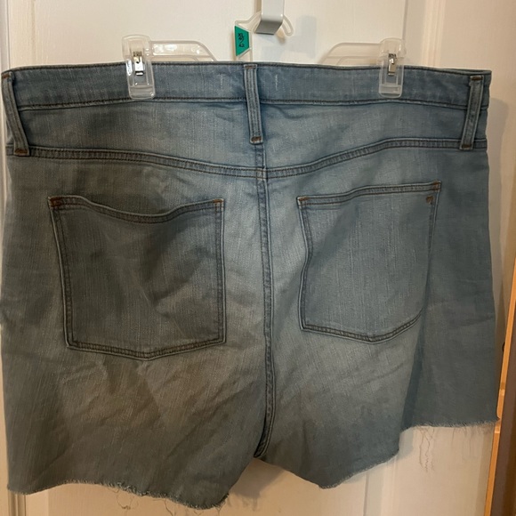 Madewell High Rise Denim Shorts - Picture 2 of 2